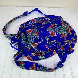 Vera Bradley Packable Purple paisley backpack